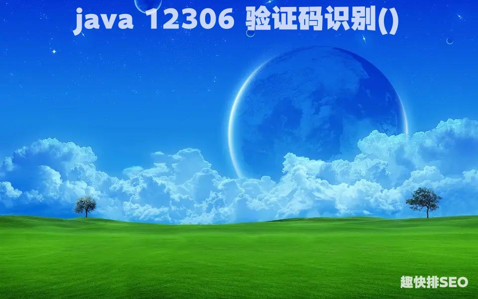 java 12306 验证码识别()